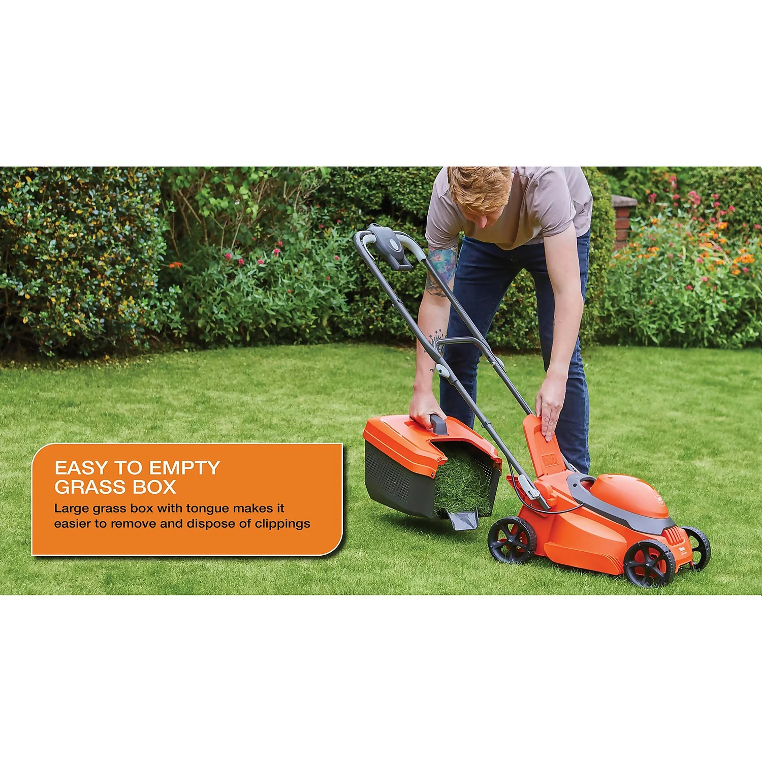 Flymo 40V SimpliStore 300R Li Cordless Lawn Mower - 30cm 6 Flymo 40V SimpliStore 300R Li Cordless Lawn Mower - 30cm - Image 4
