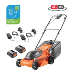 Flymo 36V EasiStore 380 Cordless Lawn Mower - 38cm -Outdoor Garden 13524792 4064936632139761