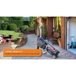 Flymo 36V UltraStore 380R Cordless Lawn Mower - 38cm -Outdoor Garden 13524793 4334936633360191