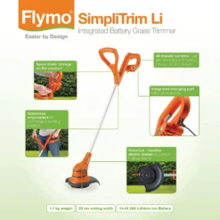 Flymo SimpliTrim Cordless Trimmer 9 Flymo SimpliTrim Cordless Trimmer -Outdoor Garden 13524798 2204936634165709