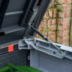 Keter Store It Out Ace Outdoor Garden Storage Shed 1200L - Grey / Graphite -Outdoor Garden 13531577 1644925770838397