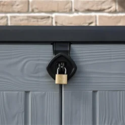 Keter Store It Out Ace Outdoor Garden Storage Shed 1200L - Grey / Graphite -Outdoor Garden 13531577 2124925770796016