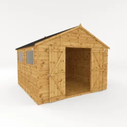 Mercia 10ft X 10ft Premium Shiplap Modular Workshop Shed - Including Installation 21 Mercia 10ft X 10ft Premium Shiplap Modular Workshop Shed - Including Installation -Outdoor Garden 13555751 1974949333254926