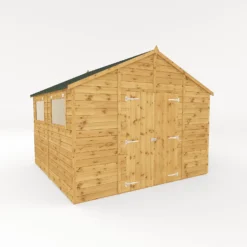 Mercia 10ft X 10ft Premium Shiplap Modular Workshop Shed - Including Installation