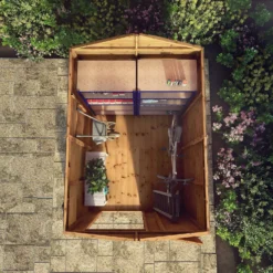 Mercia 8ft X 6ft Premium Windowless Shiplap Apex Shed -Outdoor Garden 13555779 3614949334364020