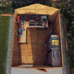 Mercia 10ft X 8ft Premium Windowless Shiplap Apex Shed 20 Mercia 10ft X 8ft Premium Windowless Shiplap Apex Shed -Outdoor Garden 13555789 1424949333581893