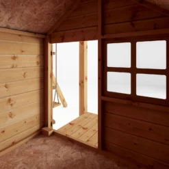 Mercia 4ft X 4ft Snug Wooden Playhouse With Tower - Installation Included -Outdoor Garden 13555805 1045027846184897