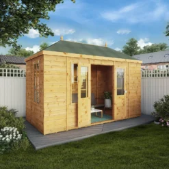 Mercia 12ft X 6ft Premium Clover Summerhouse 18 Mercia 12ft X 6ft Premium Clover Summerhouse -Outdoor Garden 13555825 6864941758446560