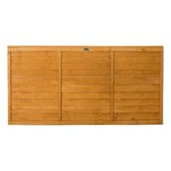 Forest Larchlap Fence Panel - 3ft X 6ft -Outdoor Garden 13625411 7624936425067944