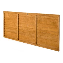 Forest Larchlap Fence Panel - 3ft X 6ft