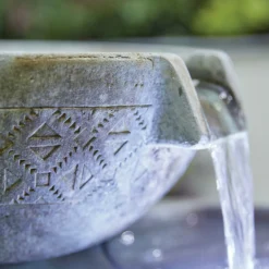 Stylish Fountain Oasis Water Feature With LEDs -Outdoor Garden 13846043 2114962028108350