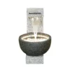Stylish Fountain Solitary Pour Water Feature With LEDs 2 Stylish Fountain Solitary Pour Water Feature With LEDs -Outdoor Garden 13846046 1444962028332225