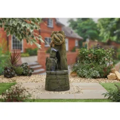 Stylish Fountain Enchanted Well Water Feature With LEDs 10 Stylish Fountain Enchanted Well Water Feature With LEDs -Outdoor Garden 13846056 8644962027612351