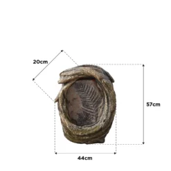 Stylish Fountain Forest Fern Water Feature With LEDs -Outdoor Garden 13846060 2084978880968617