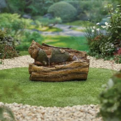 Stylish Fountain Balsam Pools Water Feature With LEDs -Outdoor Garden 13846062 2644962027679026