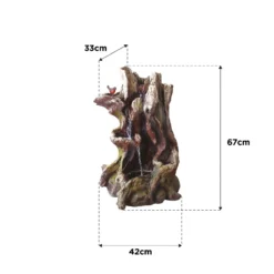 Stylish Fountain Willow Spills Water Feature With LEDs 7 Stylish Fountain Willow Spills Water Feature With LEDs -Outdoor Garden 13846063 1534962027881352