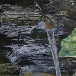 Stylish Fountain Hinoki Springs Water Feature With LEDs -Outdoor Garden 13846067 3834962027928554