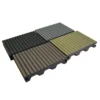 Victoria Composite Decking Sample Pack - Castle Groove Grey / Ebony / Teak / Redwood -Outdoor Garden 13911289 1554980944345733