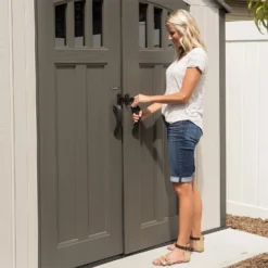 Lifetime 17.5 X 8ft Dual Entry Outdoor Storage Shed - Installation Included -Outdoor Garden 13911315 1264978028047539