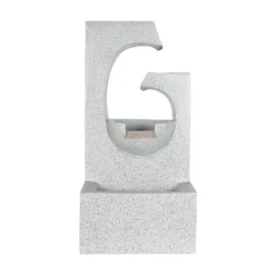 Stylish Fountain Ango Falls Garden Water Feature With LEDs -Outdoor Garden 13947169 8335005844564823