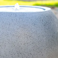 Stylish Fountain Nara Ripple Garden Water Feature With LEDs -Outdoor Garden 13947171 3985005844907102