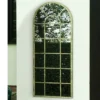 MirrorOutlet Green Country Rustic Multi Panel Design Garden Mirror - 140x56cm -Outdoor Garden 13950543 2694987139372487