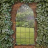 MirrorOutlet Rose Garden Rustic Arch Extra Large Metal Garden Mirror - 161x72cm 2 MirrorOutlet Rose Garden Rustic Arch Extra Large Metal Garden Mirror - 161x72cm -Outdoor Garden 13950562 2354987138970070