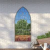 MirrorOutlet Buttercup Country Arch Extra Large Garden Mirror - 160x85cm -Outdoor Garden 13950570 1124987139570958