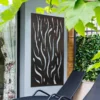 Amarelle Large Metal Flame Design Decorative Garden Screen - 120 X 60cm -Outdoor Garden 13950575 1714987138853103