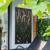 Amarelle Large Metal Flame Decorative Garden Screen Mirror - 120x60cm -Outdoor Garden 13950576 1384987139396811