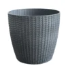 Grey Weave Planter - 35cm -Outdoor Garden 13951355 1734987105649229