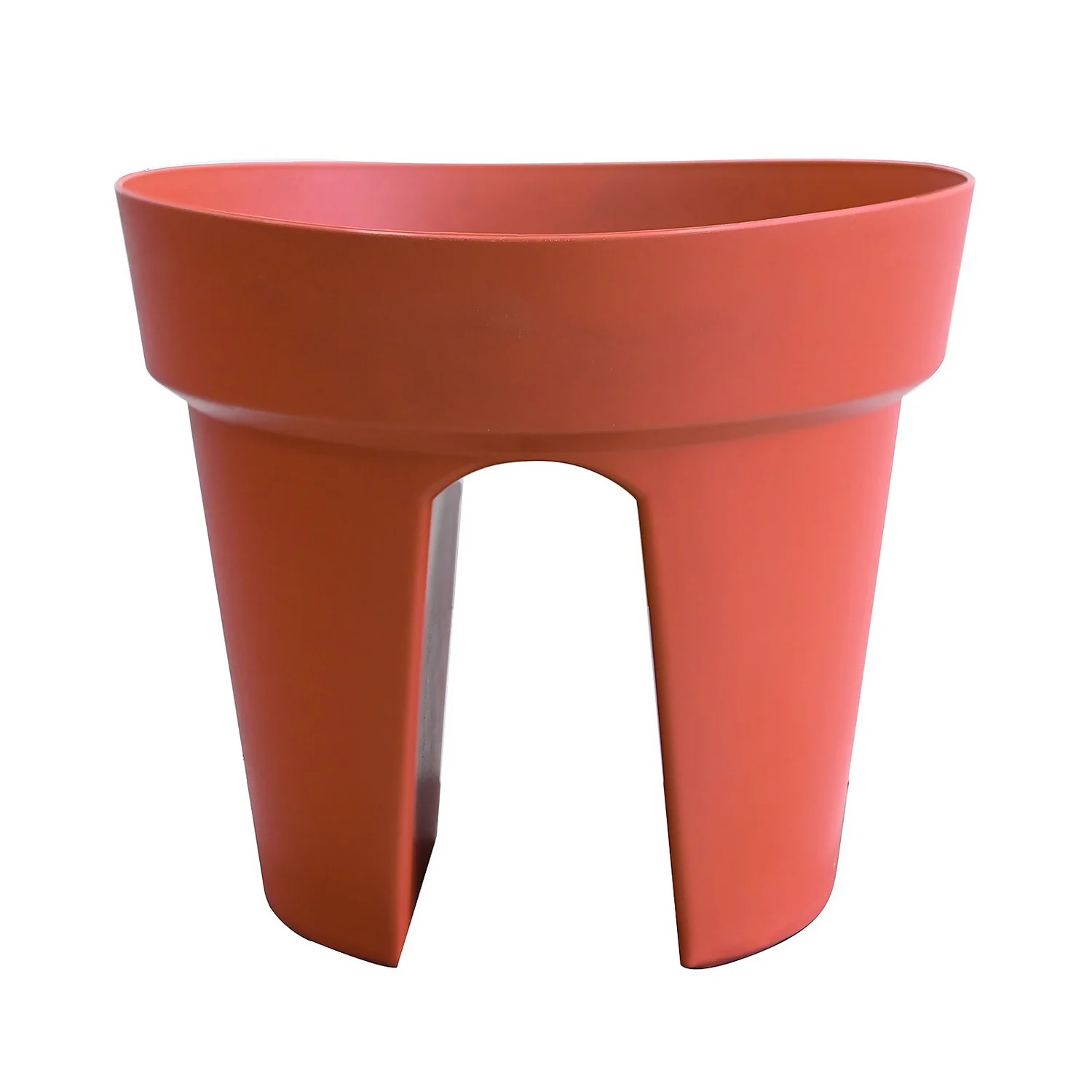 Terracotta Balcony Planter - 28cm 3 Terracotta Balcony Planter - 28cm
