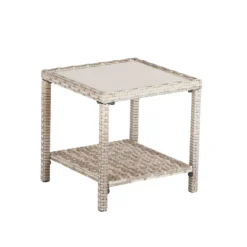 Matara Tea For Two Rattan Effect Bistro Set -Outdoor Garden 13951469 1465022413922627