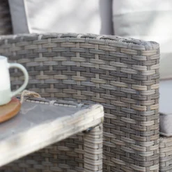 Matara Tea For Two Rattan Effect Bistro Set -Outdoor Garden 13951469 1625022413967048