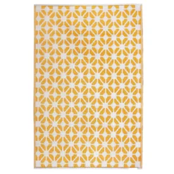 Homebase Outdoor Rug - Mustard 120x180cm -Outdoor Garden 13953332 2134989199235415