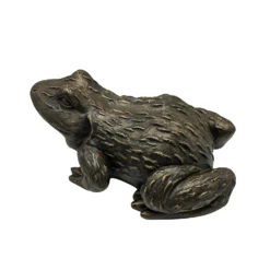 Bronze Look Frog Garden Ornament -Outdoor Garden 13965949 1505014597066314