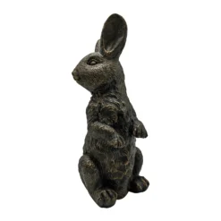 Bronze Look Rabbit Garden Ornament -Outdoor Garden 13965950 5525014596972489