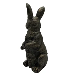 Bronze Look Rabbit Garden Ornament -Outdoor Garden 13965950 8445014596830457