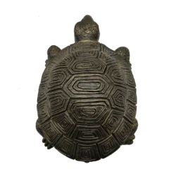 Bronze Look Tortoise Garden Ornament -Outdoor Garden 13965953 9455014597078053
