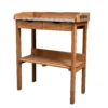 Garden Potting Bench With Two Drawers & Shelf -Outdoor Garden 13967031 1395014369023960