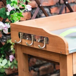 Garden Potting Bench With Two Drawers & Shelf 13 Garden Potting Bench With Two Drawers & Shelf -Outdoor Garden 13967031 1955014369363851