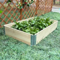 Homebase Growing Garden Bed 120x80x20cm -Outdoor Garden 13967034 1855014369135380