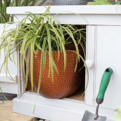 Suva Hammered Pot Copper - 31cm -Outdoor Garden 13973652 2035011806086988