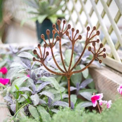 Floral Bronze Ground Stakes - 45cm (Assorted Designs) -Outdoor Garden 13981009 1585005324668678