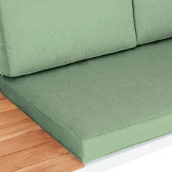 Spirit Metal Garden Corner Sofa Set - Green 10 Spirit Metal Garden Corner Sofa Set - Green -Outdoor Garden 13996531 1615055071504529