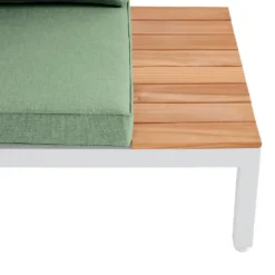 Spirit Metal Garden Corner Sofa Set - Green 11 Spirit Metal Garden Corner Sofa Set - Green -Outdoor Garden 13996531 7415055071573595