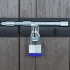 Lifetime 7x7ft Outdoor Storage Shed - Beige -Outdoor Garden 13997407 5164999835067726