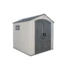 Lifetime 7x7ft Outdoor Storage Shed - Beige -Outdoor Garden 13997407 8254999834706766