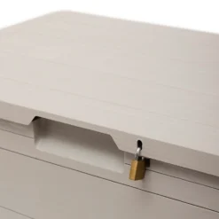 Toomax Garden Storage Box 160L - Warm Grey -Outdoor Garden 13997480 2055004537198711