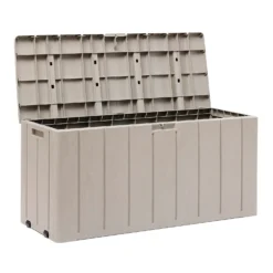 Toomax Bravo Garden Storage Box 270L - Warm Grey 13 Toomax Bravo Garden Storage Box 270L - Warm Grey -Outdoor Garden 13997481 1005004537146391